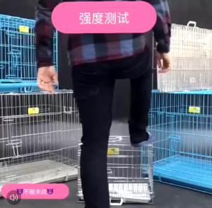Realmpetz Cat cage dog cage rabbit cage cage Pet cage Cage kucing cage kelinci cage anjing Titanium nicke