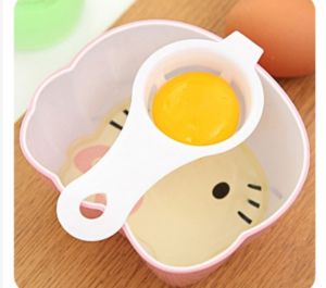 alat pemisah kuning telur / sendok pemisah kuning telur (BAHAN TEBAL)
