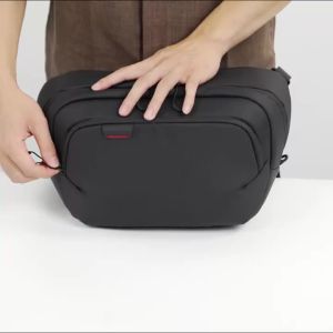 Bange | Túi Đựng Máy Ảnh Oxford Mềm BANGE Túi Đeo Vai Di Động Chống Sốc Có Chốt Cố Định Cho Nikon Sony Canon Phong Cách Túi Xách Phổ Thông