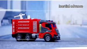 Electric Toy Car for Child Simulation Engineering Truck With Sound and Light Toys for Kids