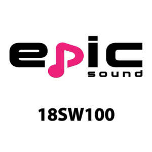 18" Epic Sound Neodymium Subwoofer 4Ohms 800W With 100mm Voice Coil - 18SW100
