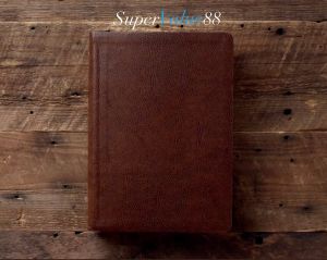 ESV Large Print Journaling Bible (Bonded Leather Softcover/Hardcover) - Wide Margins for Study Notes