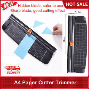 เครื่องตัดกระดาษแบบมีความแม่นยำสำหรับงานฝีมือเครื่องทำลายเอกสาร A4เครื่องเขียนสำนักงานเครื่องตัดกระดาษ