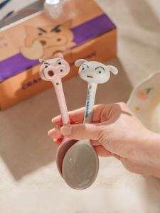 MODERN SWEETHOME | Long-handled Cartoon Ceramic Spoon
