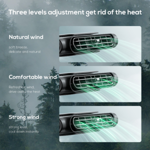 [Local Delivery]Car Headrest Cooling Air Fan 3 Speeds Adjustable Air Cooling Fan USB Powered Car Seat Cooling Fan Summer Car Accessories