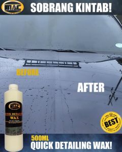 MAC QUICK DETAILING WAX WAX CAR PAINT PROTECTANT HIGH GLOSS FINISH WATER REPELLENT CAR WAX