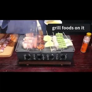 BBQ Grill Japanese charcoal barbecue grills aluminum alloy indoor outdoor barbecue stove