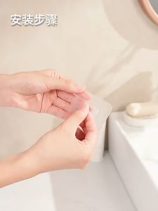 Toothbrush Holder Mounted Toothbrush Toothpaste Cute Storage Organizer Pemegang Berus Gigi 牙刷收纳架