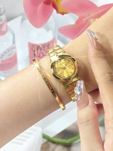 LIEBIG Luxury Quartz Watches Waterproof Wristwatch for Men Women Fashion Simple Stainless Steel Watch Business Male L1086