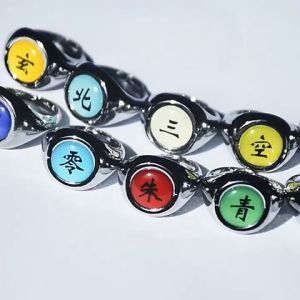 Isi 10 Cincin Akatsuki Naruto Cincin Itachi Anime Cosplay Ring