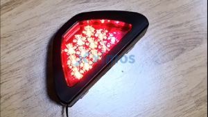 Red Universal Brake Led Lights For Car 12vfor Car Motorcycle High -Power Frequent Flash Warning Taillight