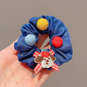 Cute Denim Hair Ties And Hair Bands for Girls Childrens Accessory High Value Bowknot Headwear for Girls Child Fashion