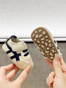 Newborn Baby Shoes Soft Bottom Breathable Slip-On Toddler Learning to Walk Shoes Boys Girls Spring Autumn Infant Footwear