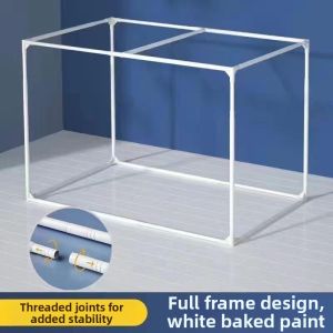 Adjustable Bed Mosquito Net and Shade Curtain Bracket for Single and Bunk Beds