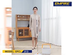 Bộ lau nhà hai ngăn tiết kiệm nước tự vắt thông minh EMPIRE 313 thế hệ mới tặng hai bông lau Điểm Nổi Bật Của Mop Empire - Lazada