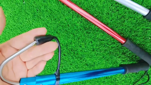 Telescopic Fishing Gaff Aluminum Alloy 116cm Stainless Steel Hook Boat Landing