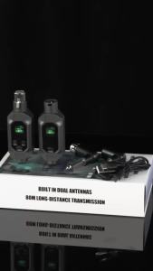 LEUS N2 UHF Wireless Microphone Converter XLR Transmitter and Receiver Microphone Wireless System for Dynamic Microphone