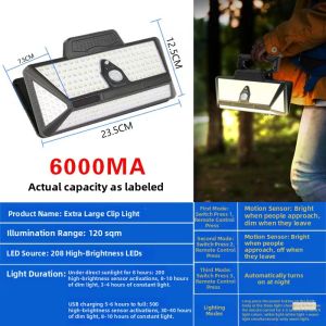 Solar Waterproof Motion Sensing Garden Light