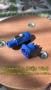 Jack Nguồn POWERCON cắm nguồn đèn BEAM cắm nguồn loa ACTIVE giá 1 chiếc.