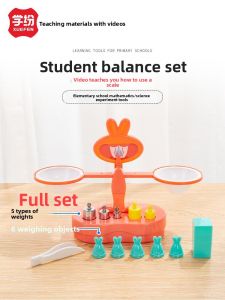 DISCO BEAR | Educational Balance Scale for Math and Physics Learning 2nd Grade
