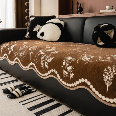 Bọc Ghế Sofa Nhung Chống Trượt Tất Cả Mùa