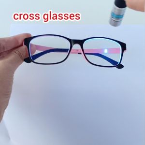 แว่นตากรองแสงคอมพิวเตอร์ เลนส์บลูบล็อค ถนอมสายตา ทรงเหลี่ยม ดัดงอได้ รหัส CGB17