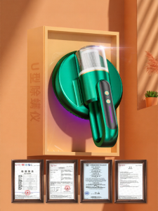 Wireless Handheld UV Light Dust Mite Eliminator Vacuum Cleaner Portable Ultrasonic Sound Wave Bedding Household Appliance NOCCLILI N10