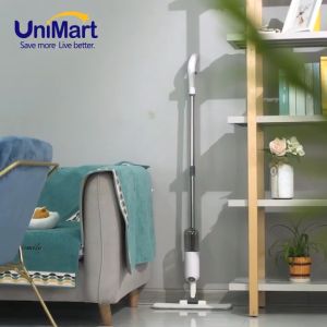 Cây Lau Nhà Phun Sương Thông Minh Tích Hợp Bình Xịt Nước DAMAS P1 - Kết Cấu Chắc Chắn - Ngoại Hình Bắt Mắt - Vệ Sinh Sàn Nhà Cực Kì Hiệu Quả - Bàn Chổi Xoay 360 độ - Hàng Chính Hãng