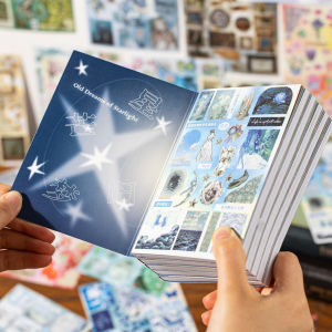 30/60 แผ่นน่ารักสัตว์เลี้ยง Die cut สติกเกอร์ Retro การ์ตูน Handmade Scrapbooking คู่มือวัสดุสติกเกอร์โทรศัพท์เด็กของขวัญ