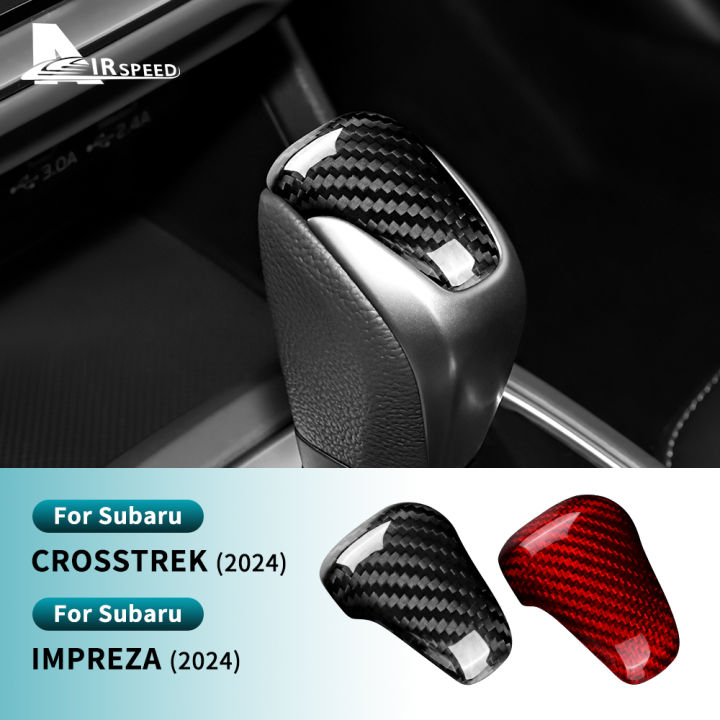 For Subaru Crosstrek Impreza 2024 AIRSPEED Real Carbon Fiber Gear Shift