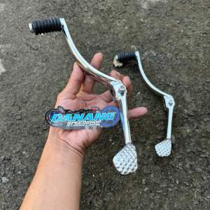 Pedal Porsneleng CS22 Import Full Besi Padat Krum Tebal PNP CB GL MEGAPRO TIGER