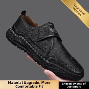 Nanjiren | Breathable Easy-on Slipper Shoes with Magic Tap Leather