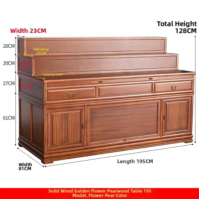 WANGJIXIANG | New Chinese Style Buddhist Altar Table 3 Layers