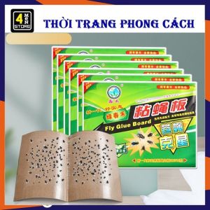 SET 10 Miếng Dán Siêu Dính Bẫy Ruồi  Côn Trùng Hiệu Quả - Miếng Bẫy Dính Ruồi  Miếng Dán Bẫy Côn Trùng Hiệu Quả Tiết Kiệm Chi Phí Thân Thiện Môi Trường