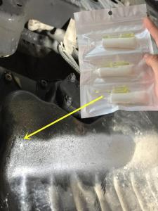 Engine Crack Oil Leak Repair Glue Aluminum Transmission Oil Pan Crack Seepage Leak Stopper Pad Gap Leak Repair Strong Adhesive