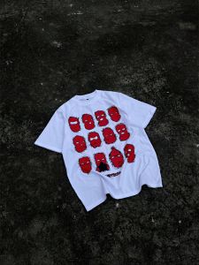 "bandit" new top T-shirt original art design pattern pure cotton fashion street round neck TEE
