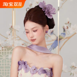 Brides Silk Ribbon Neck Hanging Pure Color Scarf Wrap Bag Tie Scarf Evening Gown Morning Robe Decoration Accessories