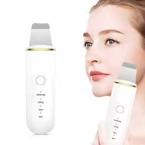 เครื่องขัดผิวหน้าไฟฟ้าแบบมืออาชีพ ขจัดเซลล์ผิวที่ตายแล้วด้วยคลื่นเสียงอัลตราโซนิก กำจัดสิวเสี้ยน พร้อมที่ขูดหน้า