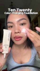 TEN TWENTY 2in1 Magic Color Changing Sunscreen Liquid Foundation Nude Concealer Long Lasting Makeup