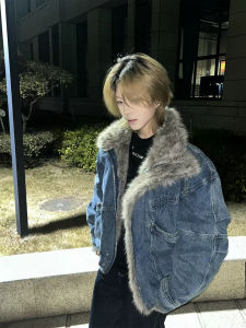 ZHUOCAN | American Retro Hawk-Print Design Winter Warm Padded Jacket