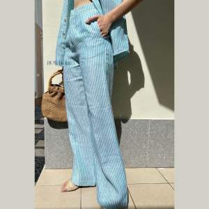 PLOWBRANDS - ​PL0001 "Classic​ straight​  trouser" กางเกงลินินแท้ ทรงกระบอกตรงไม่มีจีบ เลือกไซส์ให้เผื่อ1 size