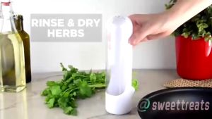 Vegetables Vanilla Preservation Fresh Container Cup Refrigerator Herb Keeper Saver Storage for Kitchen Herb Storage Box