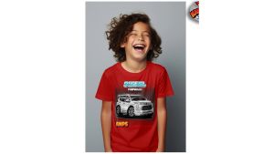 [ Kaos Anak ] TShirt Otomotif Desain Cartoon All New Pajero Sport - Diesel Powwahh