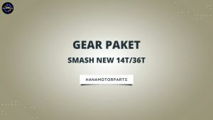 Gear Paket Gir Set Plus Rantai Smash New Shogun 14T/36T