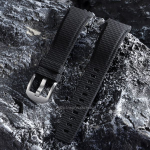 New Curved End Watch Strap Quick Release FKM Rubber Watchband for Omega for Swatch 20mm 21mm 22mm Women Men Sport Bracelet