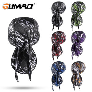 Summer Breathable Running Caps Print Doo Rags Quick-dry Sports Cycling Hiking Fishing Bicycle Beanies Adjustable Durags Headwrap