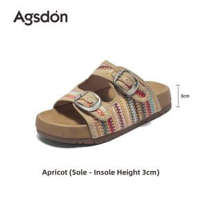 Agsdon | Summer Wear Thick Bottom Sandal Slippers
