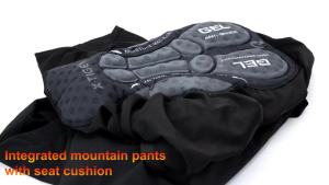 x-tiger | X-TIGER Quần Short Đạp Xe Leo Núi Có Đệm Dành Cho Nam Thoáng Khí Nhanh Khô Chống Tia Cực Tím Quần Áo Đi Xe Đạp Thông Thường Màu Đen Cỡ M Đến 3XL