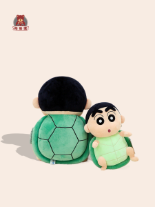 Đồ Chơi Búp Bê Lông Cừu Hình Con Rùa Shinchan Quần Áo Ngủ Quà Tặng Sinh Nhật Cho Bé Trai Đồ Chơi Mềm Mại Dùng Để Ôm Ấp