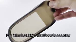 Vỏ Bảo Vệ Chống Nước Bằng Silicon Cho Xe Tay Ga Điện Ninebot MAX G3 Chống Xước Bảo Vệ Bảng Điều Khiển